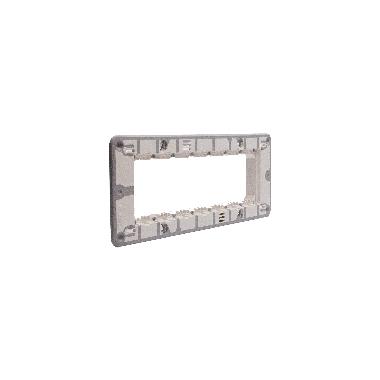 SUPPORTO 7 MODULI FISSAGGIO CON VITI SERIE MATIXGO - BTICINO J4707 product photo Photo 05 3XL