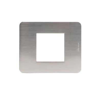 MatixGO - placca 2P steel - BTICINO JA4802ES product photo Photo 03 3XL