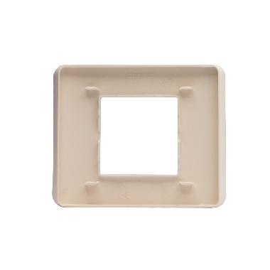 MATIXGO - PLACCA 2P IVORY - BTICINO JA4802TI - BTICINO JA4802TI product photo Photo 02 3XL