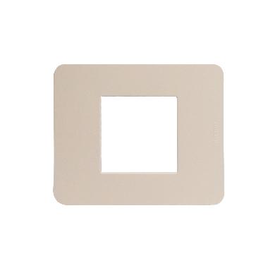 MATIXGO - PLACCA 2P IVORY - BTICINO JA4802TI - BTICINO JA4802TI product photo Photo 03 3XL