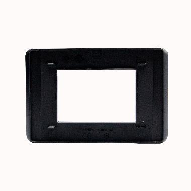 MatixGO - placca 3P black nickel - BTICINO JA4803EN product photo Photo 02 3XL