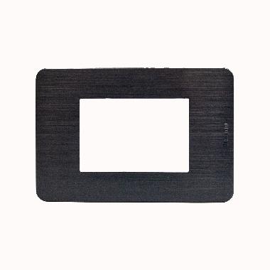 MatixGO - placca 3P black nickel - BTICINO JA4803EN product photo Photo 03 3XL