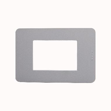 PLACCA 3 MODULI GREY GRIGIO SERIE MATIXGO - BTICINO JA4803JG product photo Photo 03 3XL