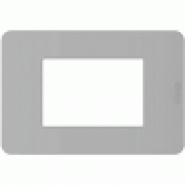 PLACCA 3 MODULI GREY GRIGIO SERIE MATIXGO - BTICINO JA4803JG product photo Photo 01 3XL