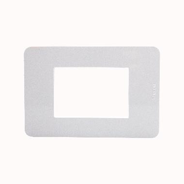 PLACCA 3 MODULI WHITE BIANCO SERIE MATIXGO - BTICINO JA4803JW product photo Photo 03 3XL