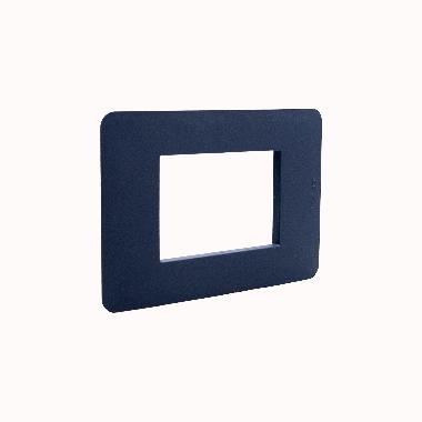 MatixGO - placca 3P blue - BTICINO JA4803TB product photo Photo 01 3XL