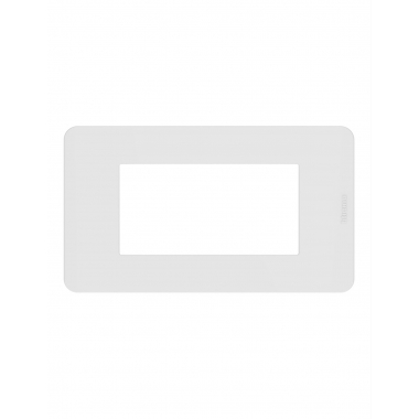 PLACCA 4 MODULI IN TECNOPOLIMERO BIANCA SERIE MATIX GO - BTICINO JA4804JW product photo Photo 01 3XL