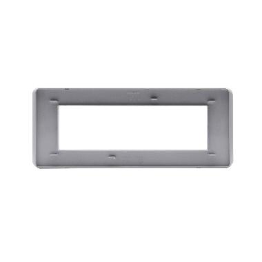 MATIXGO - PLACCA 7P ALUMINUM - BTICINO JA4807EA - BTICINO JA4807EA product photo Photo 02 3XL