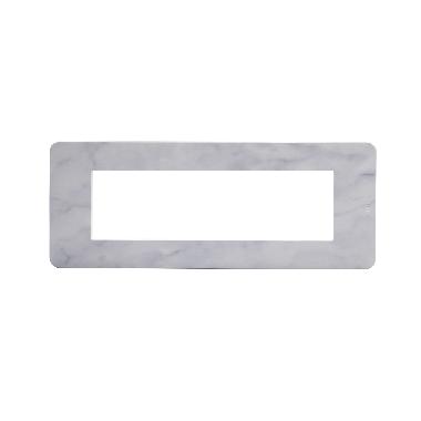 MATIXGO - PLACCA 7P CARRARA - BTICINO JA4807EM - BTICINO JA4807EM product photo Photo 03 3XL