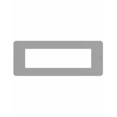 PLACCA 7 MODULI TECNOPOLIMERO GRIGIA MATIX GO - BTICINO JA4807JG product photo Photo 01 3XL