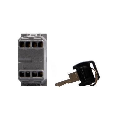 MatixGO - int 2P 16AX chiave grigio - BTICINO JG4012 product photo Photo 02 3XL