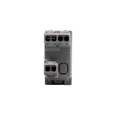 PULSANTE DOPPIO 1P (NO) + 1P (NO) 10 A 250VAC INTERBLOCCATO 1 MODULO GRIGIO MATIXGO - BTICINO JG4037N product photo Photo 02 3XL