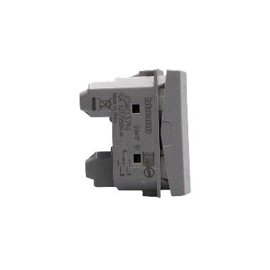 PULSANTE DOPPIO 1P (NO) + 1P (NO) 10 A 250VAC INTERBLOCCATO 1 MODULO GRIGIO MATIXGO - BTICINO JG4037N product photo Photo 04 3XL