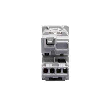 INTERRUTTORE ASSIALE 1P 10 AX 1 MODULO 250VAC ILLUMINABILE GRIGIO SERIE MATIXGO - BTICINO JG4051 product photo Photo 02 3XL