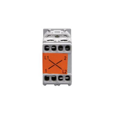 INVERTITORE ASSIALE 1P 10 AX 250 VA.C. NON ILLUMINABILE 1 MODULO GRIGIO SERIE MATIXGO - BTICINO JG4054 product photo Photo 02 3XL