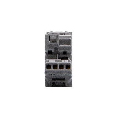 PULSANTE ASSIALE 1P (NO) 10A 250 VAC 1 MODULO GRIGIO SERIE MATIXGO - BTICINO JG4055 product photo Photo 02 3XL