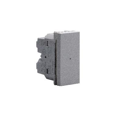 PULSANTE ASSIALE 1P (NO) 10A 250 VAC 1 MODULO GRIGIO SERIE MATIXGO - BTICINO JG4055 product photo Photo 05 3XL