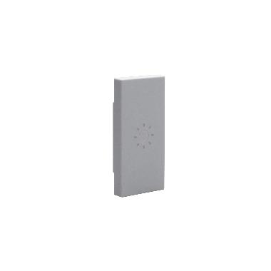 MATIXGO - COVER COMANDO LAMP 1M AX GRIGIO - BTICINO JG4916A - BTICINO JG4916A product photo Photo 01 3XL