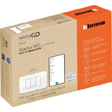 MatixGO - StarterKit luci tapparelle bianco - BTICINO JW3010KIT product photo Photo 02 3XL