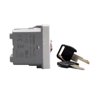 MatixGO - deviatore 1P 10AX chiave bianco - BTICINO JW4022 product photo Photo 04 3XL