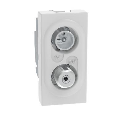 PRESA TV-SAT DIRETTA 1M BIANCO MATIXGO - BTICINO JW4214D product photo Photo 02 3XL