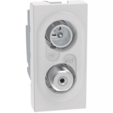 PRESA TV-SAT DIRETTA 1M BIANCO MATIXGO - BTICINO JW4214D product photo Photo 01 3XL