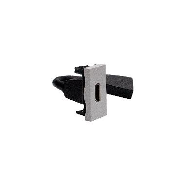 MatixGO - connettore HDMI preconn bianco - BTICINO JW4284P product photo Photo 01 3XL
