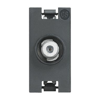 LIVING NOW PRESA SAT COASSIALE TIPO F 1 MODULO - BTICINO K4202F product photo Photo 02 3XL