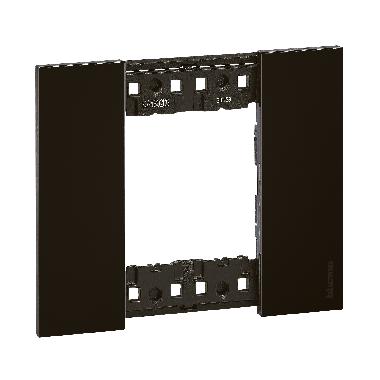 LIVING NOW PLACCA 2 POSTI NOTTE KA4802DG - BTICINO KA4802DG product photo Photo 01 3XL