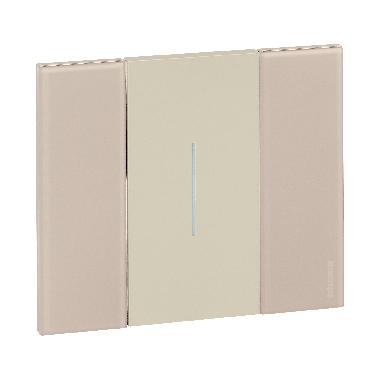 LIVING NOW - PLACCA 2 POSTI AURA - BTICINO KA4802DM product photo Photo 03 3XL