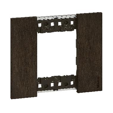 L.NOW- PLACCA 2P NOCE - BTICINO KA4802LG - BTICINO KA4802LG product photo Photo 01 3XL
