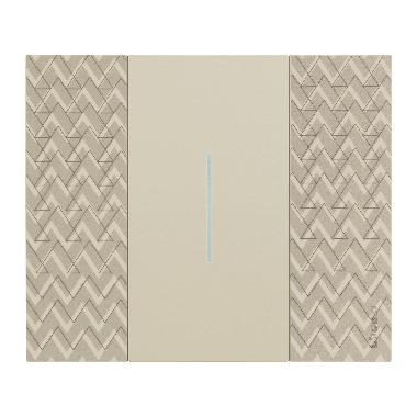 LIVING NOW PLACCA 2 POSTI OPTIC KA4802MM - BTICINO KA4802MM product photo Photo 02 3XL