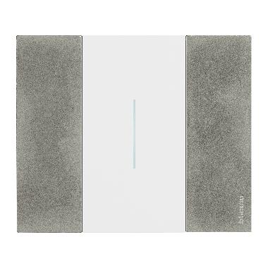 LIVING NOW - PLACCA 2 POSTI MOON - BTICINO KA4802NW product photo Photo 02 3XL