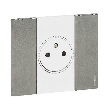 LIVING NOW - PLACCA 2 POSTI MOON - BTICINO KA4802NW product photo Photo 05 3XL