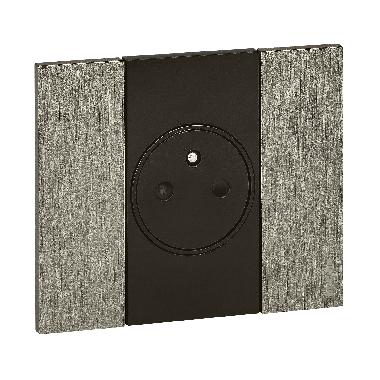 LIVING NOW PLACCA 2 POSTI ACCIAIO KA4802ZG - BTICINO KA4802ZG product photo Photo 03 3XL