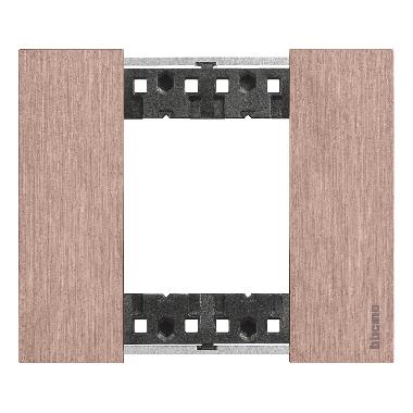 LIVING NOW PLACCA 2 POSTI RAME KA4802ZM - BTICINO KA4802ZM product photo Photo 02 3XL