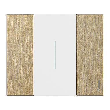 L.NOW - PLACCA 2P ORO - BTICINO KA4802ZW - BTICINO KA4802ZW product photo Photo 02 3XL