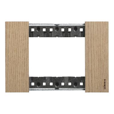 L.NOW- PLACCA 3P ROVERE - BTICINO KA4803LM - BTICINO KA4803LM product photo Photo 01 3XL