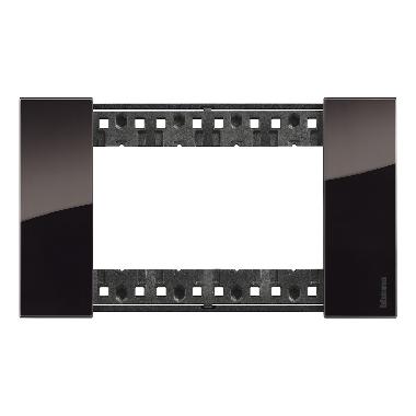 LIVING NOW PLACCA 4 POSTI NOTTE KA4804DG - BTICINO KA4804DG product photo Photo 01 3XL