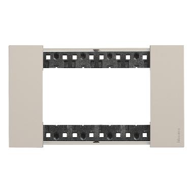 L.NOW - PLACCA 4P SABBIA - BTICINO KA4804KM - BTICINO KA4804KM product photo Photo 01 3XL