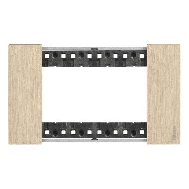 L.NOW - PLACCA 4P ORO - BTICINO KA4804ZW - BTICINO KA4804ZW product photo Photo 01 3XL