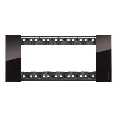 L.NOW - PLACCA 6P NOTTE - BTICINO KA4806DG - BTICINO KA4806DG product photo Photo 02 3XL