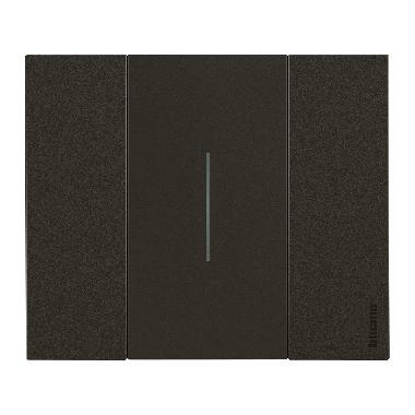 LIVING NOW COVER COMANDO 2 MODULI NERA KG01M2 - BTICINO KG01M2 product photo Photo 04 3XL