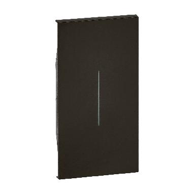 LIVING NOW COVER COMANDO 2 MODULI NERA KG01M2 - BTICINO KG01M2 product photo Photo 09 3XL