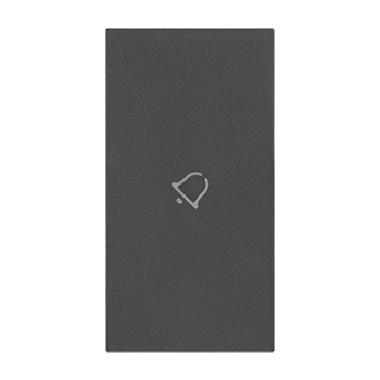 L.NOW - COVER COMANDO CAMPAN. 2 MOD. NERA - BTICINO KG01M2D - BTICINO KG01M2D product photo Photo 02 3XL