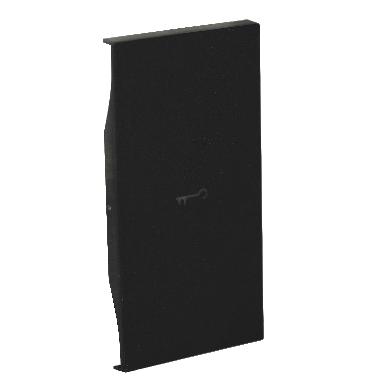 LIVING NOW COVER MH CHIAVE 2M NERA K4672M2L K4652M2 KG01MH2F - BTICINO KG01MH2F product photo Photo 02 3XL