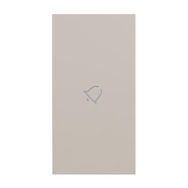 LIVING NOW COVER COMANDO CAMPANELLO 2 MODULI SABBIA KM01M2D - BTICINO KM01M2D product photo Photo 02 3XL