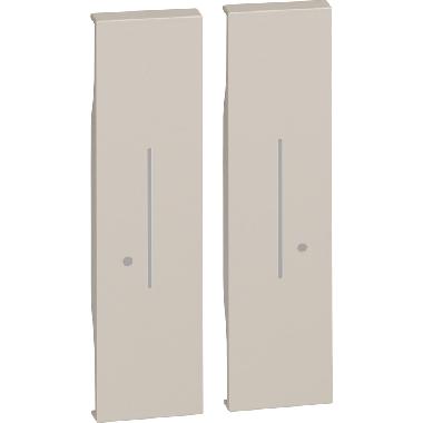 L.NOW- Cover doppio luci wireless sabbia - BTICINO KM36M2 product photo Photo 01 3XL