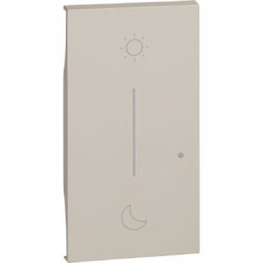 COVER ILLUMINABILE SIMBOLO NOTTE&GIORNO WIRELESS SABBIA LIVING NOW - BTICINO KM41M2 product photo Photo 01 3XL