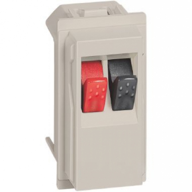 CONNETTORE ALTOPARLANTE HOME CINEMA SABBIA LIVING NOW - BTICINO KM4294 product photo Photo 01 3XL